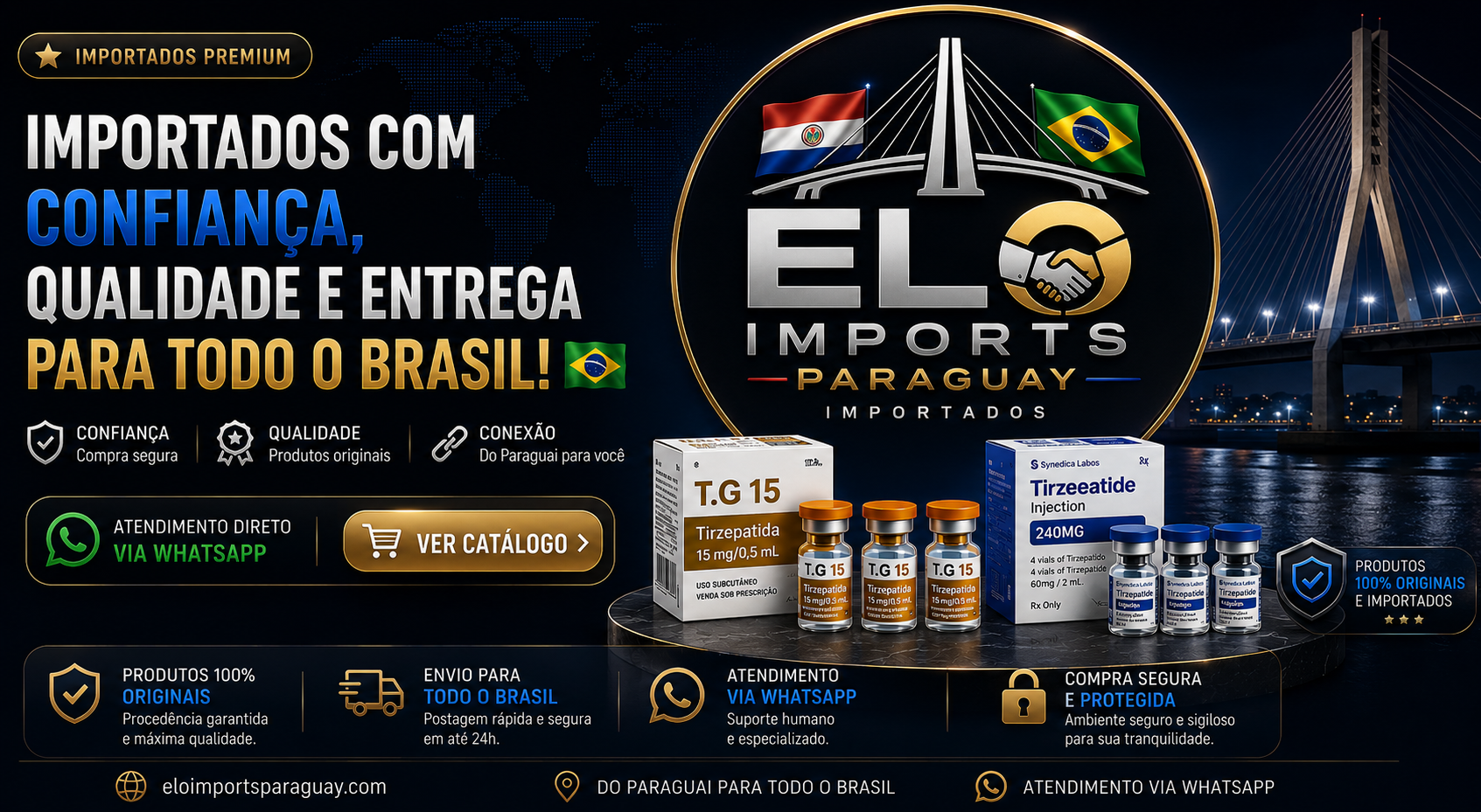ELO IMPORTS - importados com confiança, qualidade e entrega para todo o Brasil
